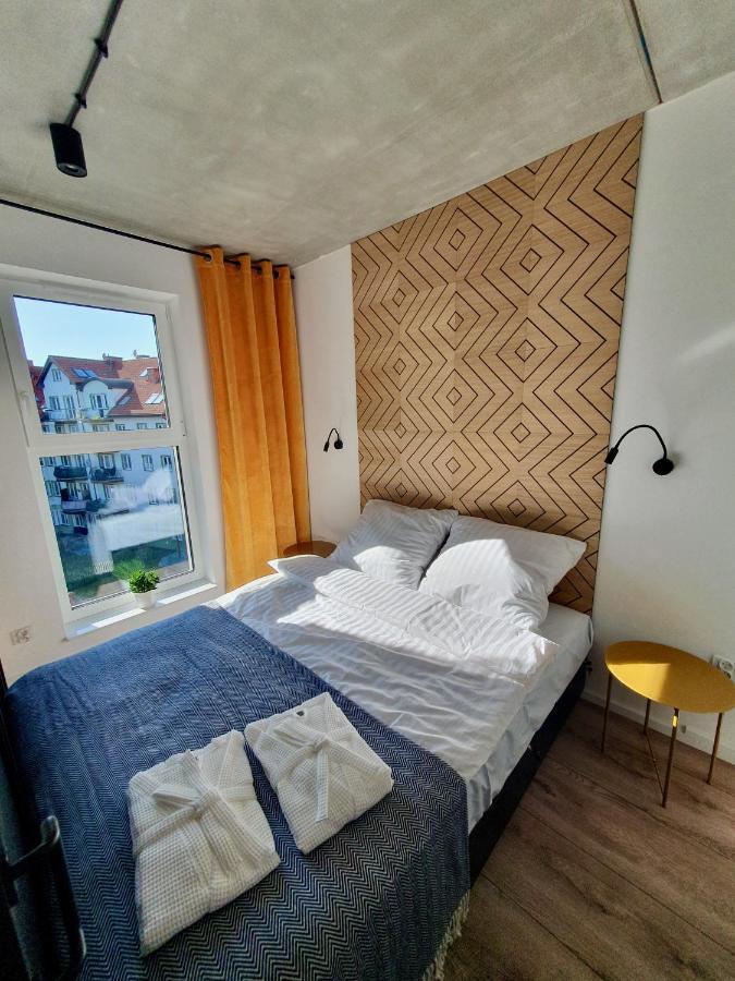 Apartment Green Port Spa Kolobrzeg Stylowy Loft- W Cenie Klimatyzacja, Baseny, 2 Jacuzzi, Sauna, Szlafroki, Bawialnia